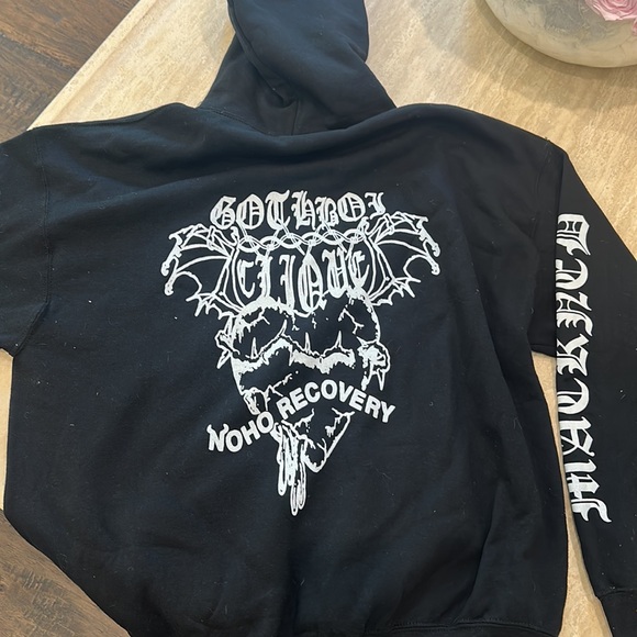 GOTHBOICLIQUE MENS XL BLACK HOODIE - Picture 7 of 7